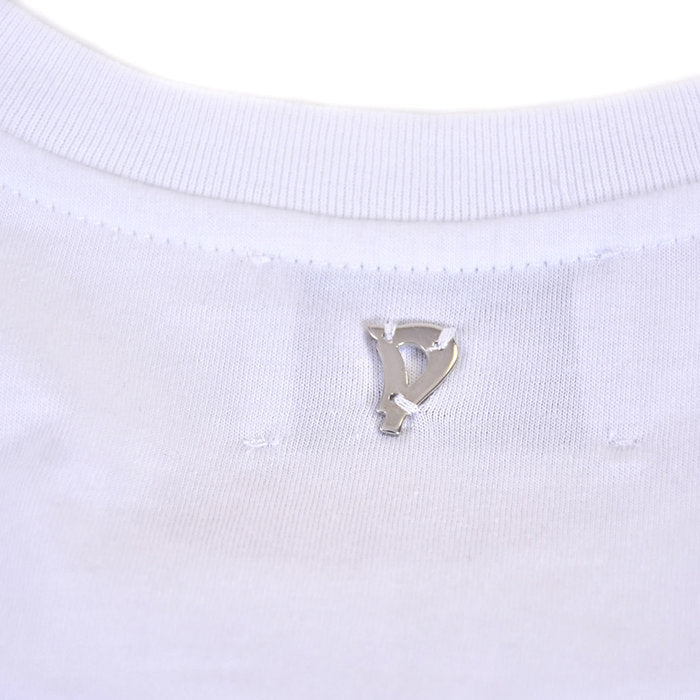 ドンダップ DONDUP Tシャツ S007 JF049D Q37 ホワイト レディース