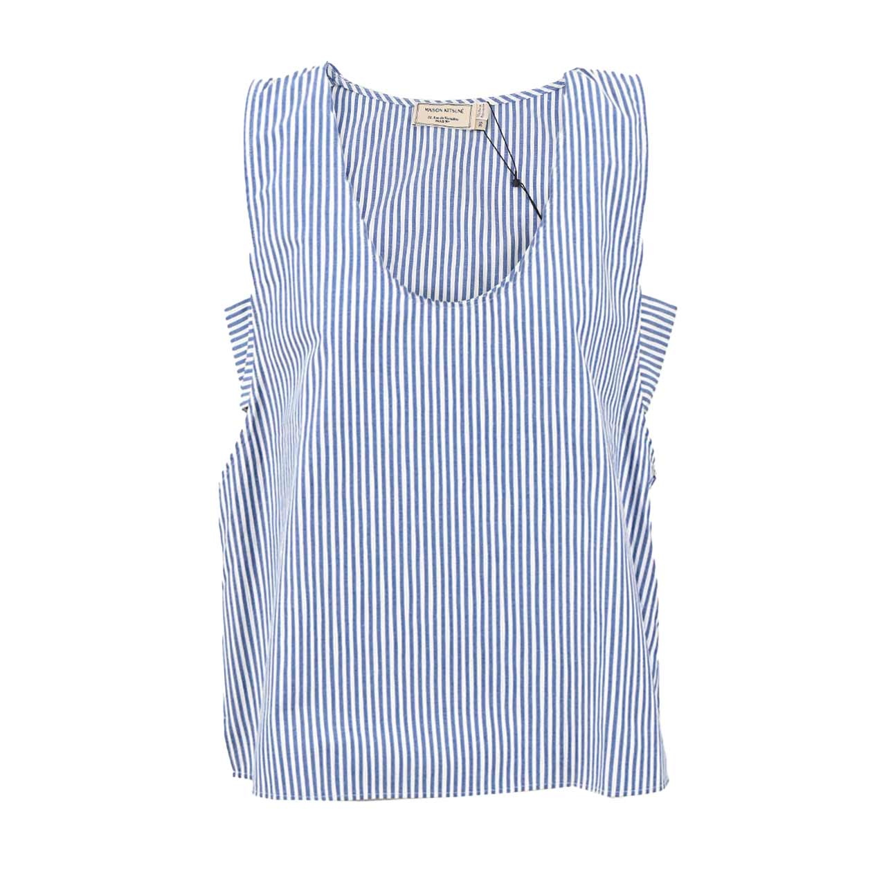 メゾン キツネ MAISON KITSUNE カットソー SS17W014 ブルー レディース 【ラスト1点 36サイズ】 【プライスダウン】