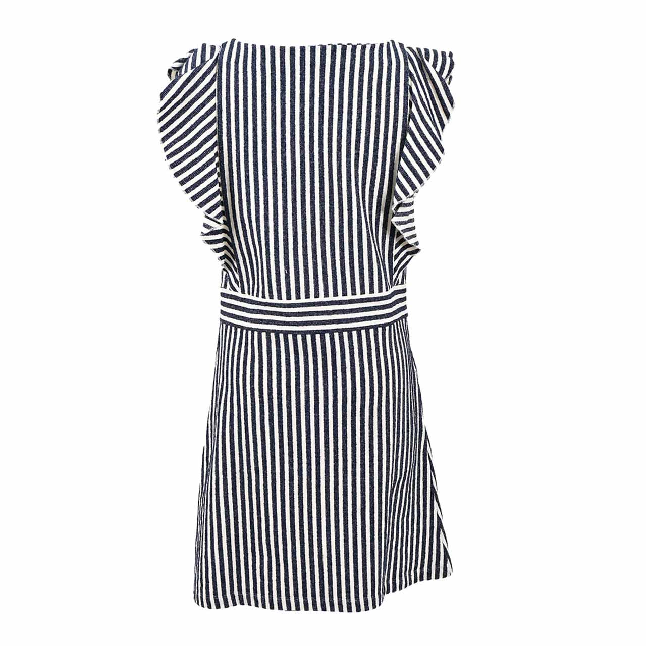 【期間限定SALE】 メゾン キツネ MAISON KITSUNE ワンピース SS17W742 ネイビー レディース 【ラスト1点 Mサイズ】