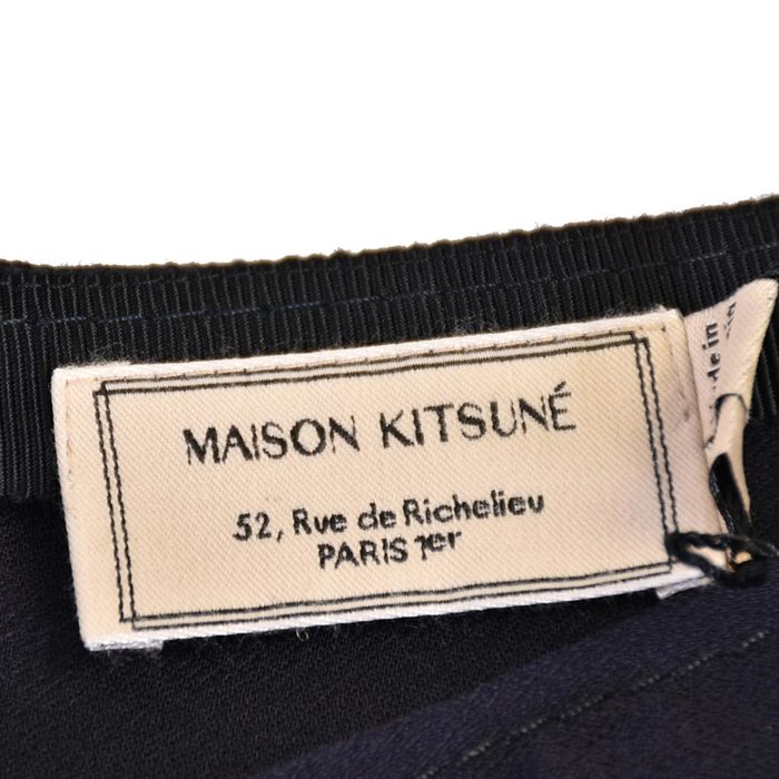 メゾン キツネ MAISON KITSUNE スカート SS17W511 ネイビー レディース 【プライスダウン】