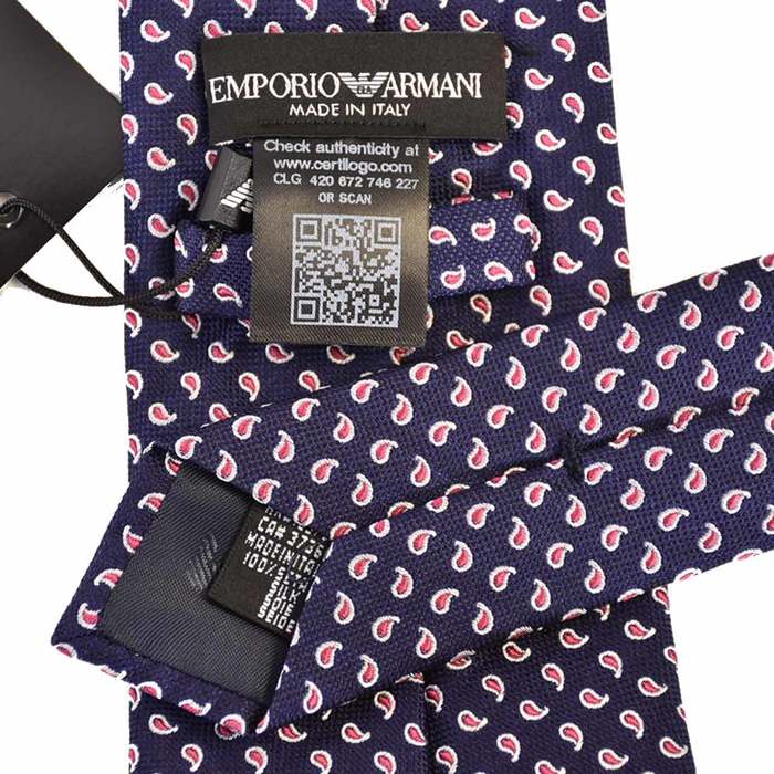 エンポリオ アルマーニ EMPORIO ARMANI ネクタイ 8A321 00035 ネイビー メンズ 就職祝い 誕生日 新生活応援 ギフト プレゼント 【プライスダウン】