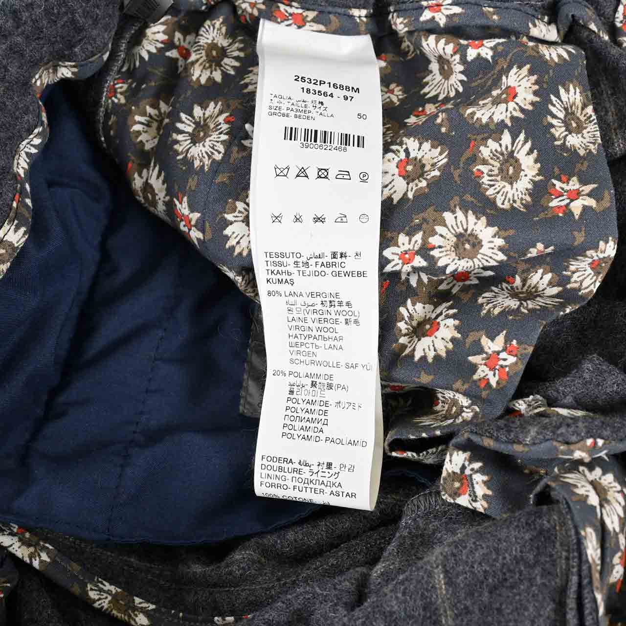 マニュエルリッツ MANUEL RITZ パンツ 2532P1688M 97 グレー メンズ 【ラスト1点 50サイズ】 【プライスダウン】