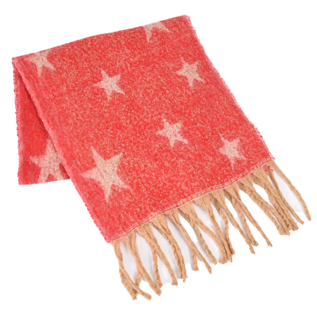 スージーミックス SUSY MIX ストール 5158RE レッド 【ラスト1点】