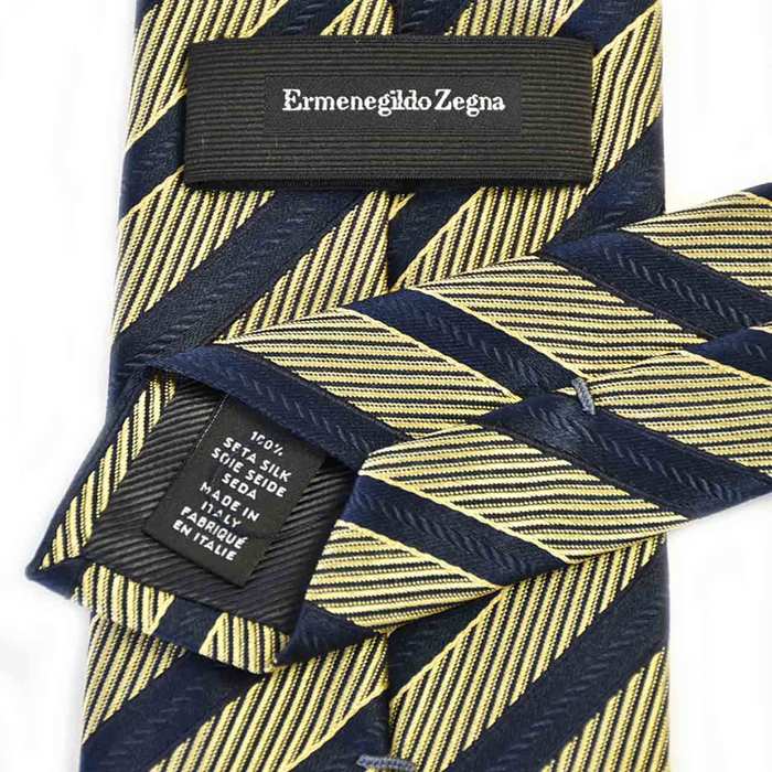 エルメネジルド ゼニア ERMENEGILDO ZEGNA ネクタイ Z5D10 1L8 G イエロー メンズ 就職祝い 誕生日 ギフト プレゼント