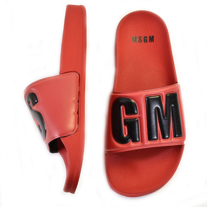 【期間限定SALE】 エムエスジーエム MSGM サンダル 2641MDS15100 300 18 レッド レディース
