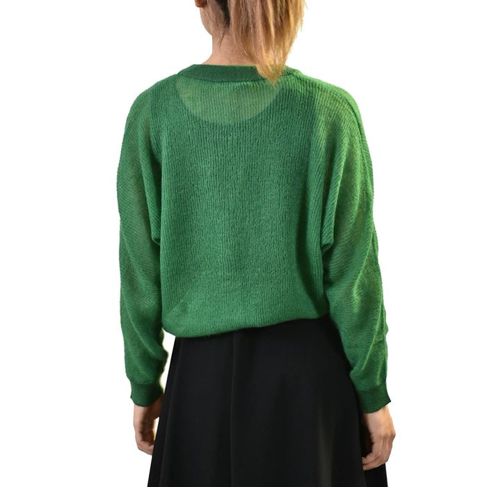 【SALE】 マックスマーラ ステュディオ MAX MARASTUDIO カーディガン ELIGIO 63460499 003 グリーン レディース 【ラスト1点 Sサイズ】 【再入荷なし 在庫限り】