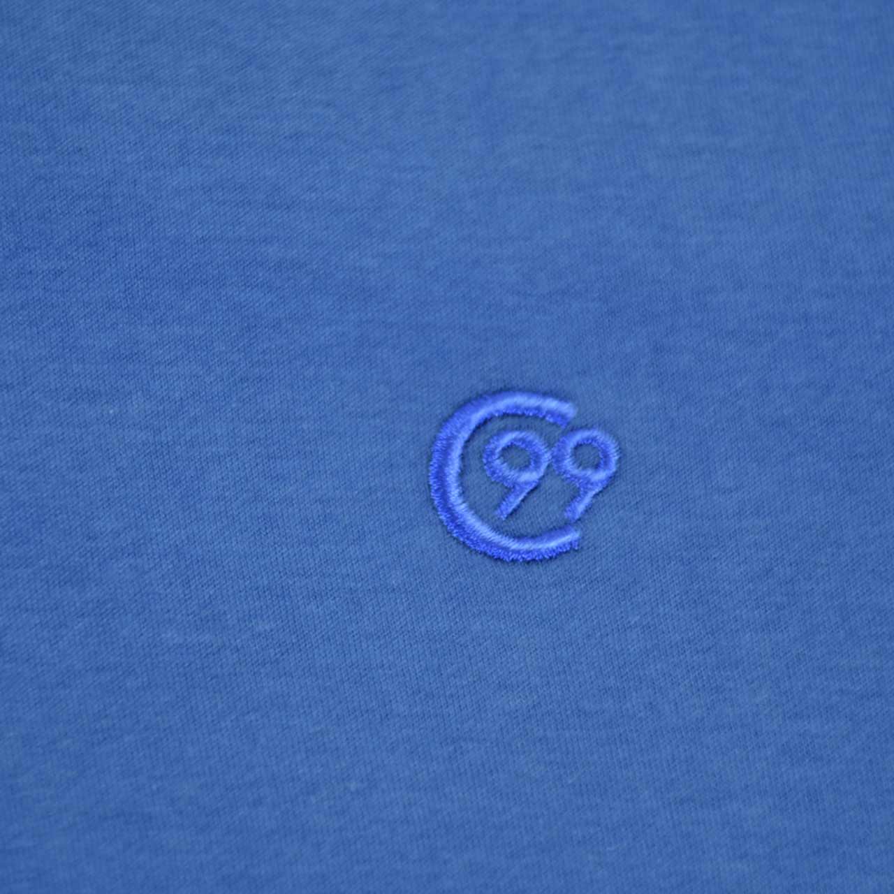 【79%OFF】 クリエイティブ99 CREATIVE99 Tシャツ 40001 023 ブルー メンズ 【ラスト1点 Mサイズ】