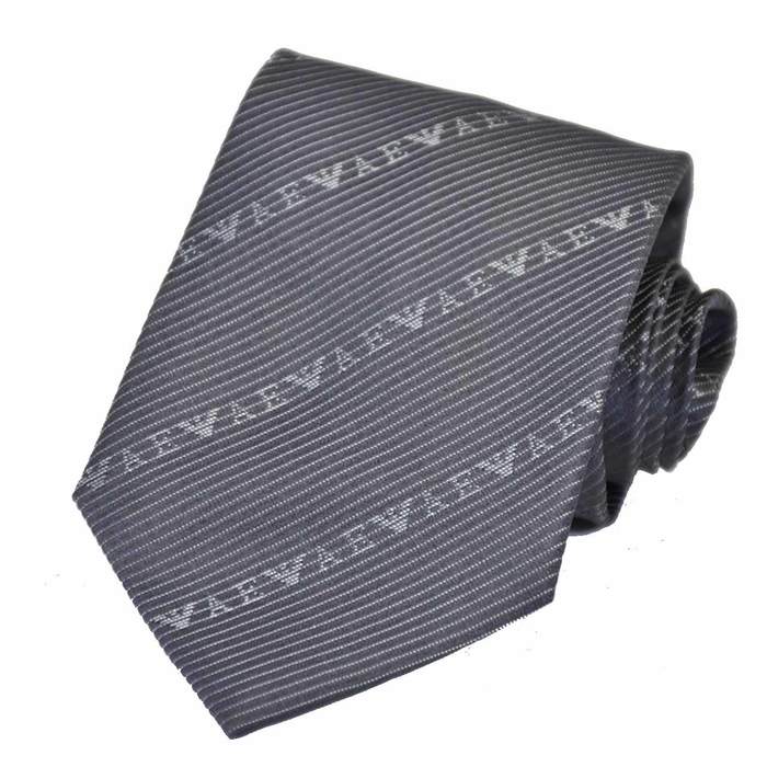 エンポリオ アルマーニ EMPORIO ARMANI ネクタイ 9P618 00041 グレー メンズ 就職祝い 誕生日 新生活応援 ギフト プレゼント 【プライスダウン】