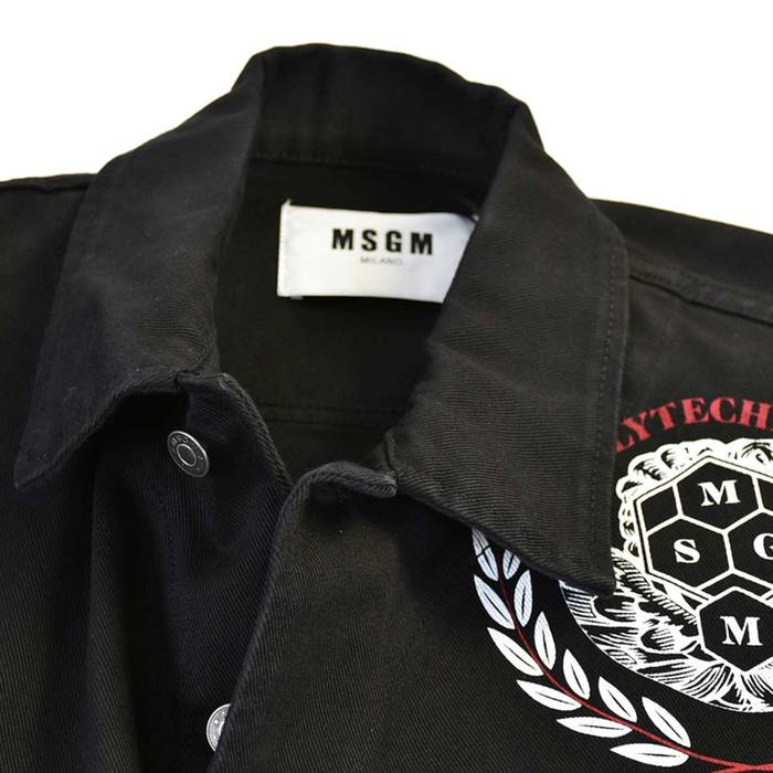 エムエスジーエム MSGM ジャケット 2740MH40L 84 ブラック メンズ 【プライスダウン】