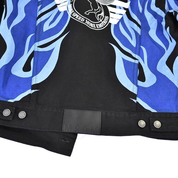 エムエスジーエム MSGM ジャケット 2740MH40L 84 ブラック メンズ 【プライスダウン】