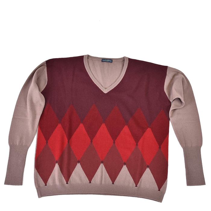 バランタイン BALLANTYNE セーター L1P335 12K14 94501 25 レッド レディース 【ラスト1点 44サイズ】 カシミヤ100% 【プライスダウン】