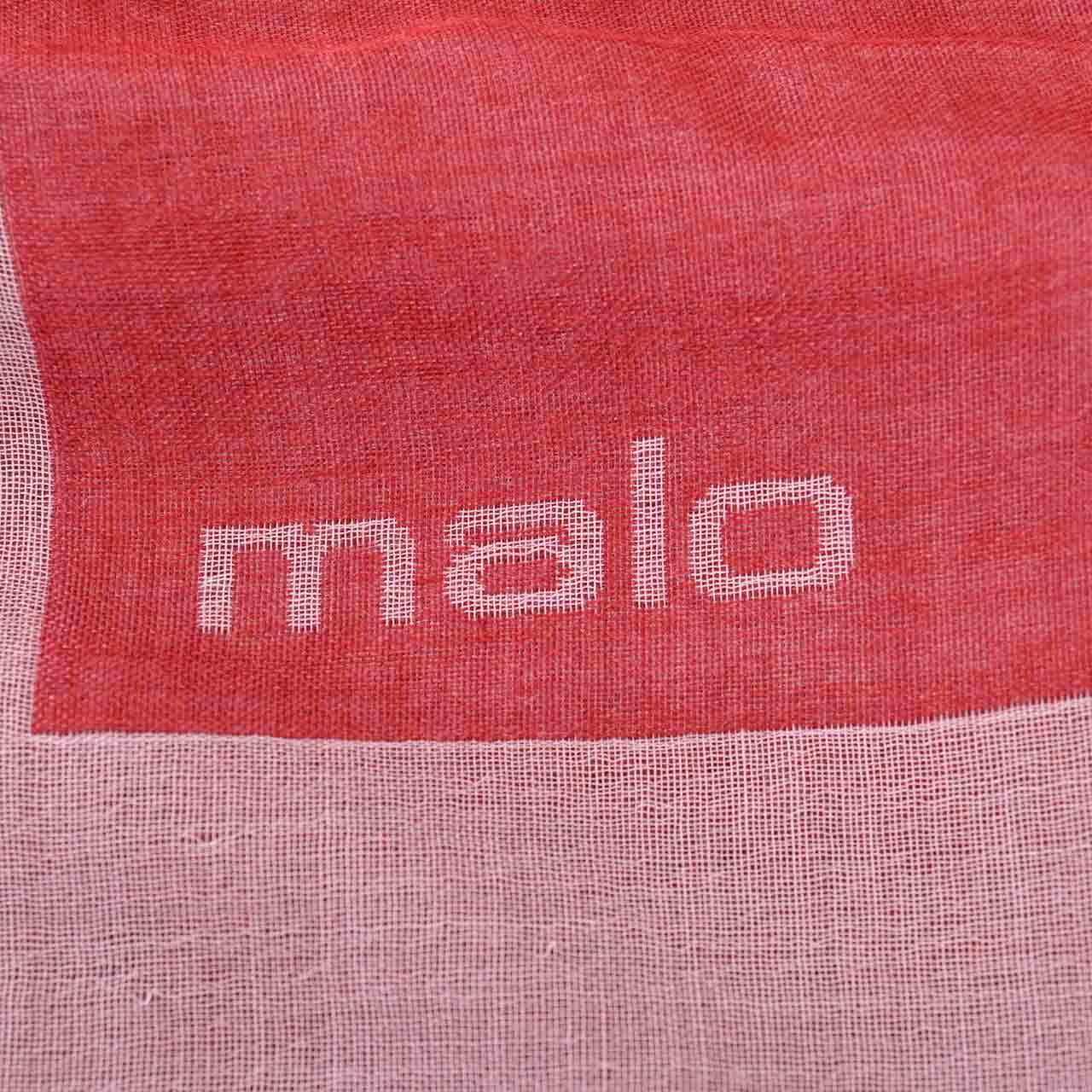 マーロ MALO スカーフ DTW170 T8F12 C EI478 レッド メンズ レディース 【ラスト1点 フリーサイズ】 カシミヤ 新生活応援 ギフト プレゼント 【プライスダウン】