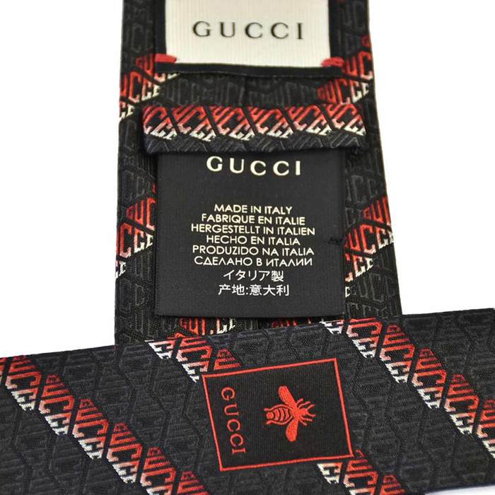 グッチ GUCCI ネクタイ 571808 4E002 1074 ブラック メンズ 就職祝い 誕生日 ギフト プレゼント