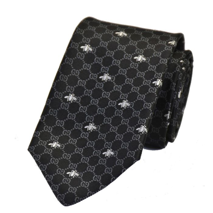 グッチ GUCCI ネクタイ 545078 4E002 1062 ブラック メンズ 就職祝い 誕生日 ギフト プレゼント
