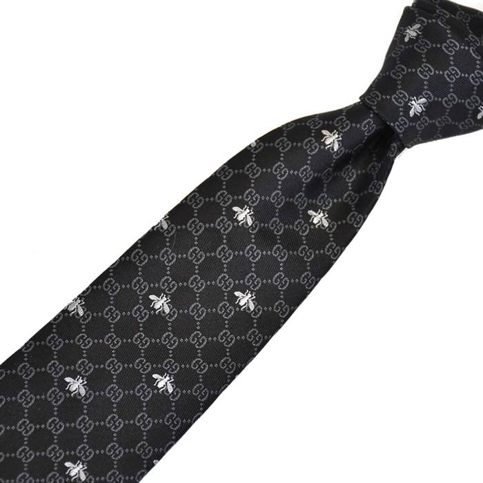 グッチ GUCCI ネクタイ 545078 4E002 1062 ブラック メンズ 就職祝い 誕生日 ギフト プレゼント