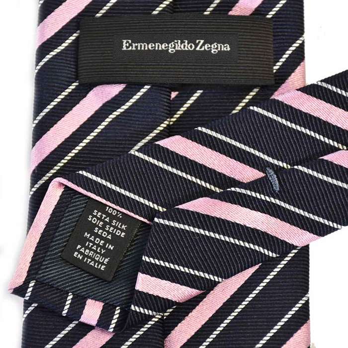 エルメネジルド ゼニア ERMENEGILDO ZEGNA ネクタイ Z7D06 1L8 D ネイビー メンズ 就職祝い 誕生日 ギフト プレゼント