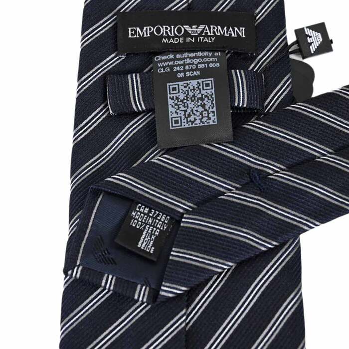 エンポリオ アルマーニ EMPORIO ARMANI ネクタイ 1P641 00035 ネイビー メンズ 就職祝い 誕生日