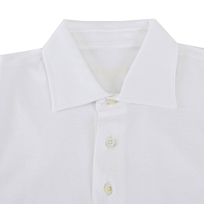 【期間限定SALE】 チルコロ CIRCOLO 1901 ポロシャツ CN 2970 POLO M/M JERSEY MERCERIZZATO ホワイト メンズ ゴルフ 【ラスト1点 Mサイズ】