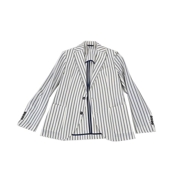 【期間限定SALE】 チルコロ CIRCOLO 1901 ジャケット CN 3098 GIACCA REVER 8 GALLES ホワイト メンズ