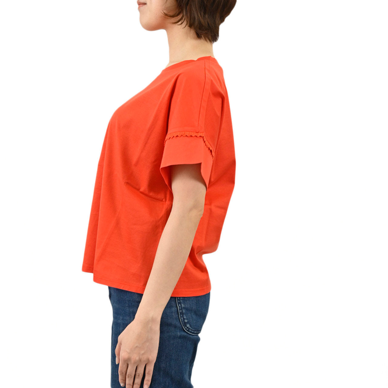 【60%OFF】 ウィークエンド マックスマーラ WEEKEND MAXMARA Tシャツ PALMA 59411611000 9 オレンジ レディース 【ラスト1点 Sサイズ】 【再入荷なし 在庫限り】