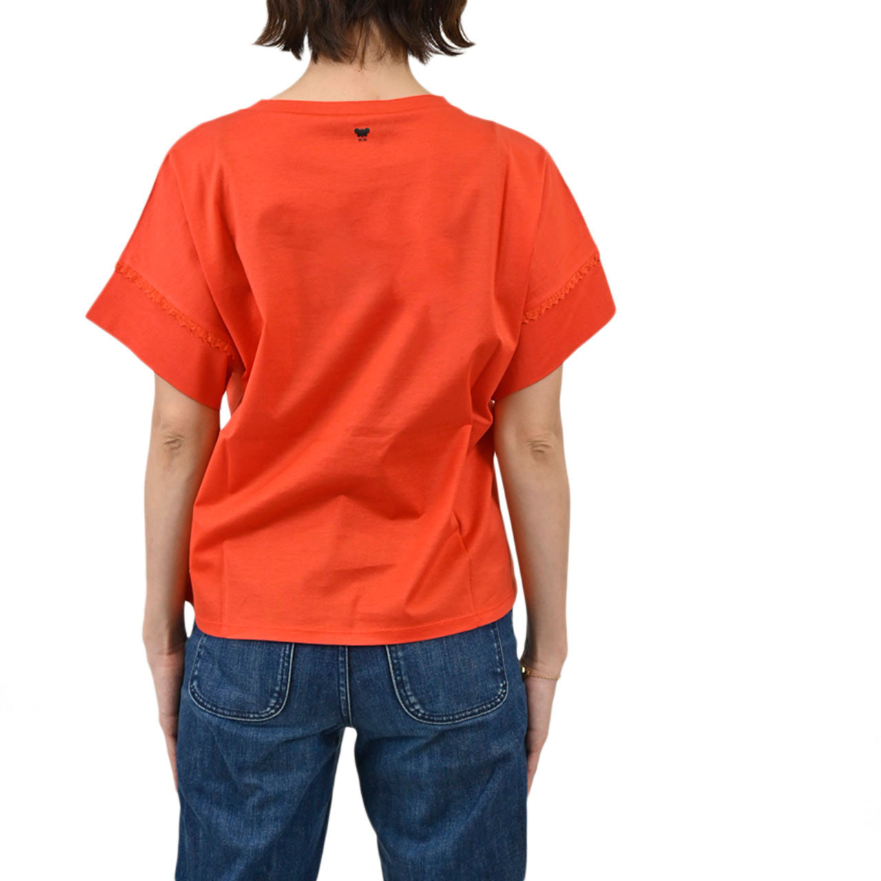 【60%OFF】 ウィークエンド マックスマーラ WEEKEND MAXMARA Tシャツ PALMA 59411611000 9 オレンジ レディース 【ラスト1点 Sサイズ】 【再入荷なし 在庫限り】