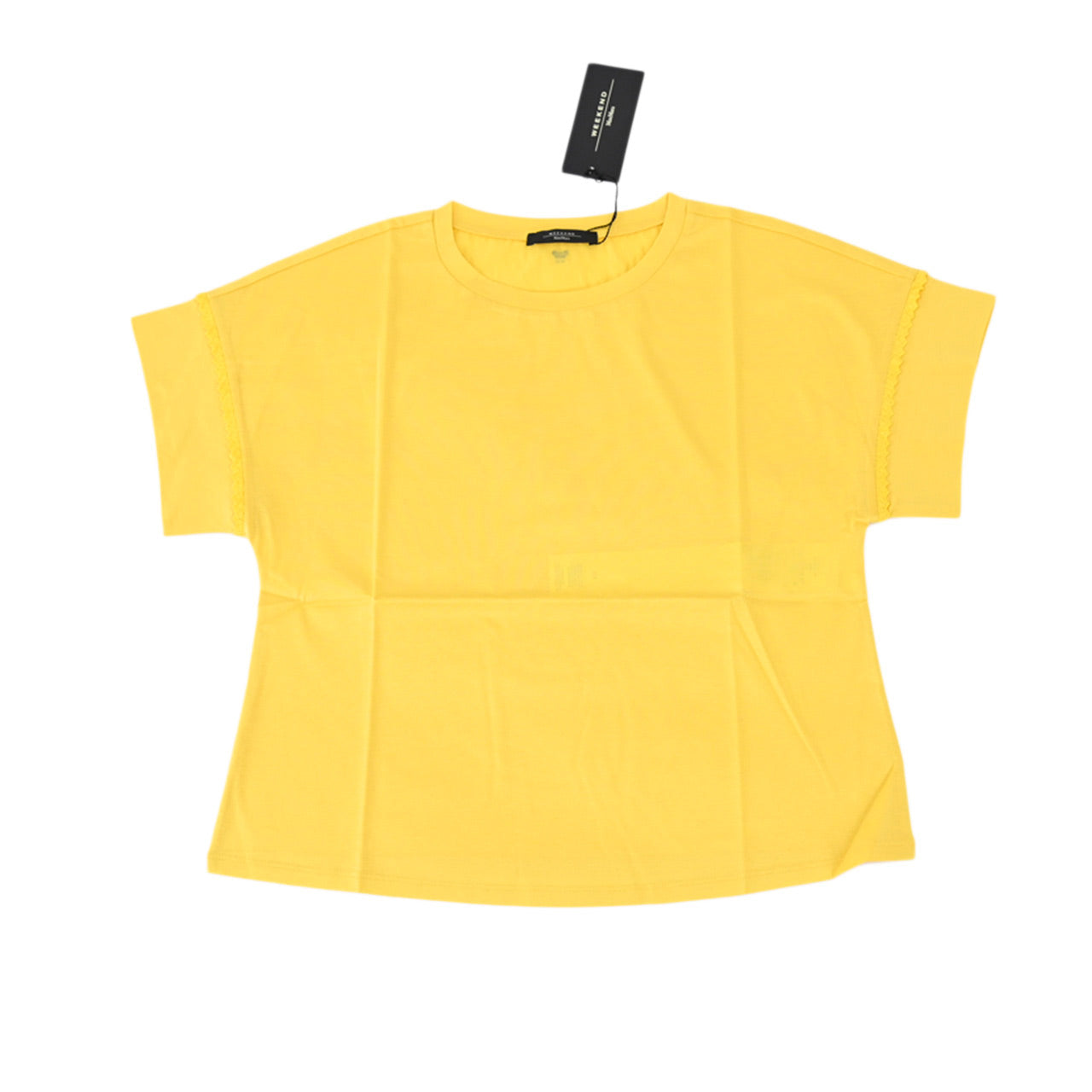 ウィークエンド マックスマーラ WEEKEND MAXMARA Tシャツ PALMA 59411611000 10 イエロー レディース 【再入荷なし 在庫限り】 【10%OFFクーポン対象】