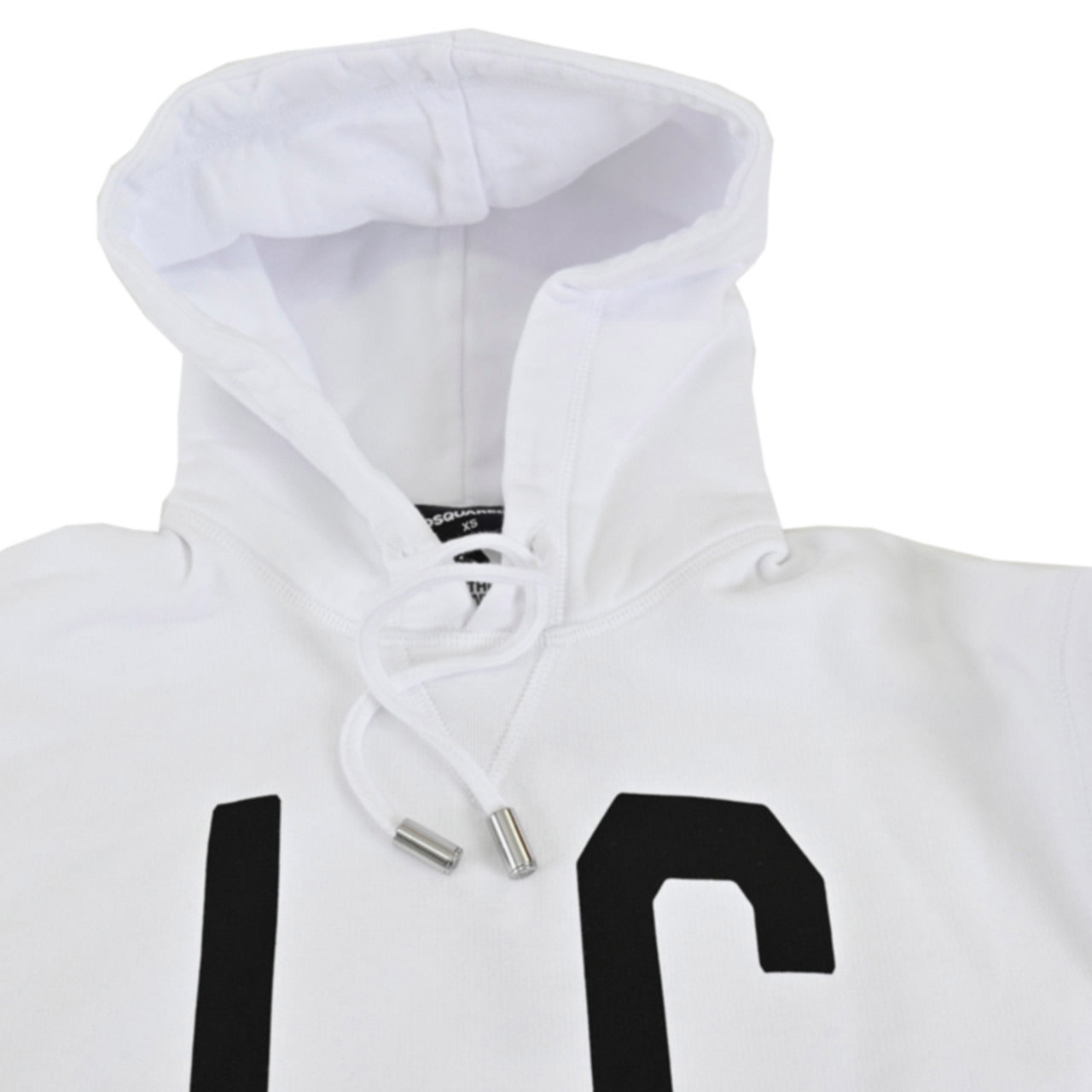 ディースクエアード DSQUARED2 パーカー S80GU0038 S25042100 Icon Hooded Sweatshirt 100 ホワイト レディース 【ラスト1点 Sサイズ】 【プライスダウン】
