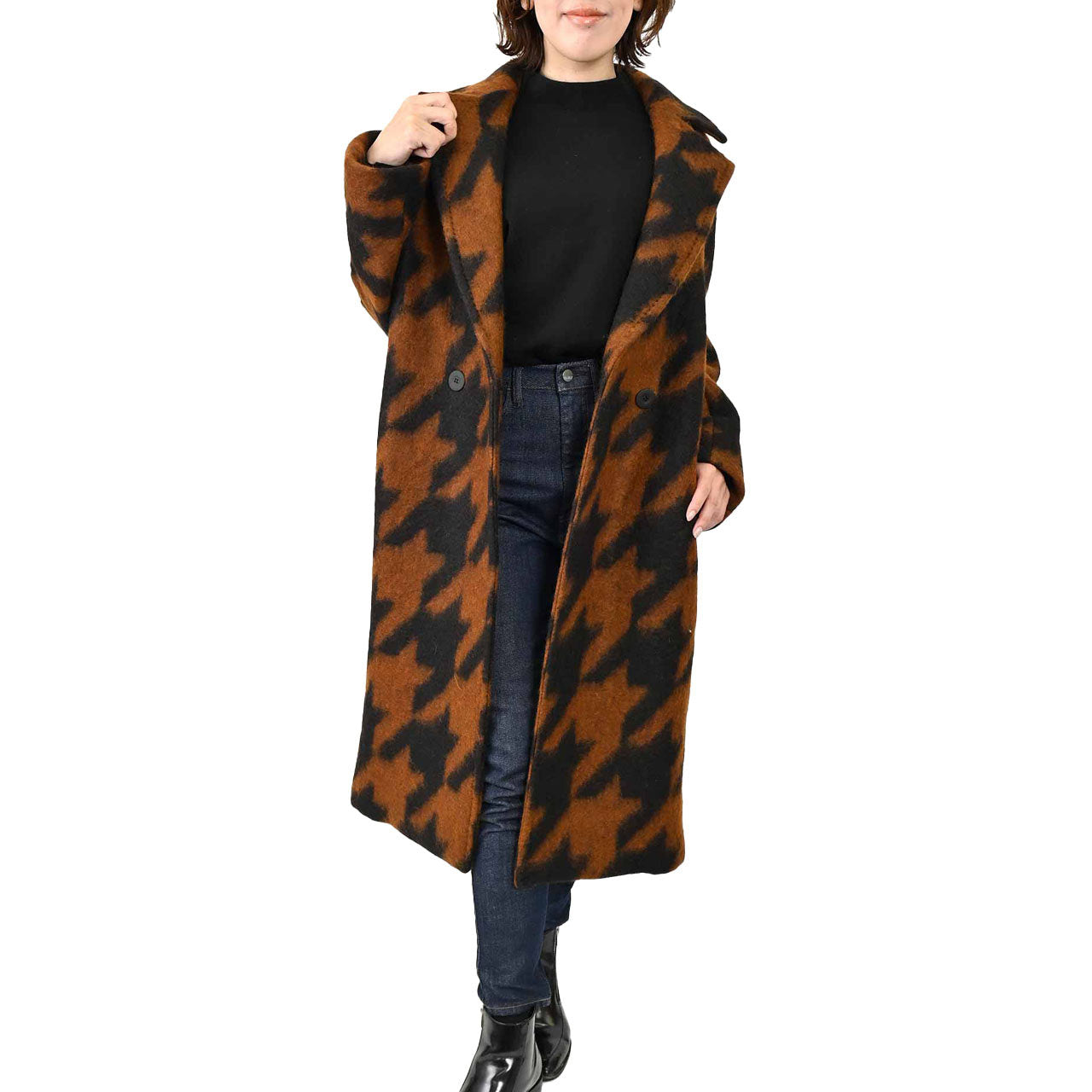 【SALE】 マックスマーラ ステュディオ MAX MARASTUDIO ロングコート ROBINIA 60160613000 2 ブラウン レディース 【ラスト1点 42サイズ】 【再入荷なし 在庫限り】 【プライスダウン】