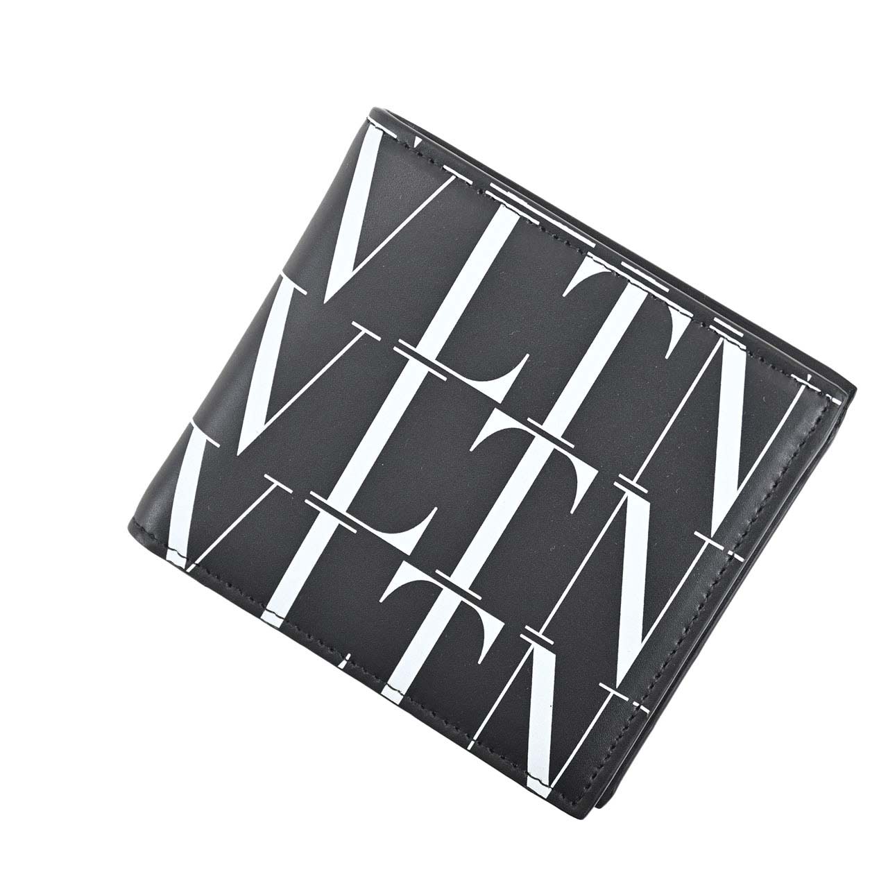 【期間限定SALE】 ヴァレンティノ VALENTINO 折財布 WY2P0654 GTC0NI ブラック メンズ 新生活応援 ギフト プレゼント