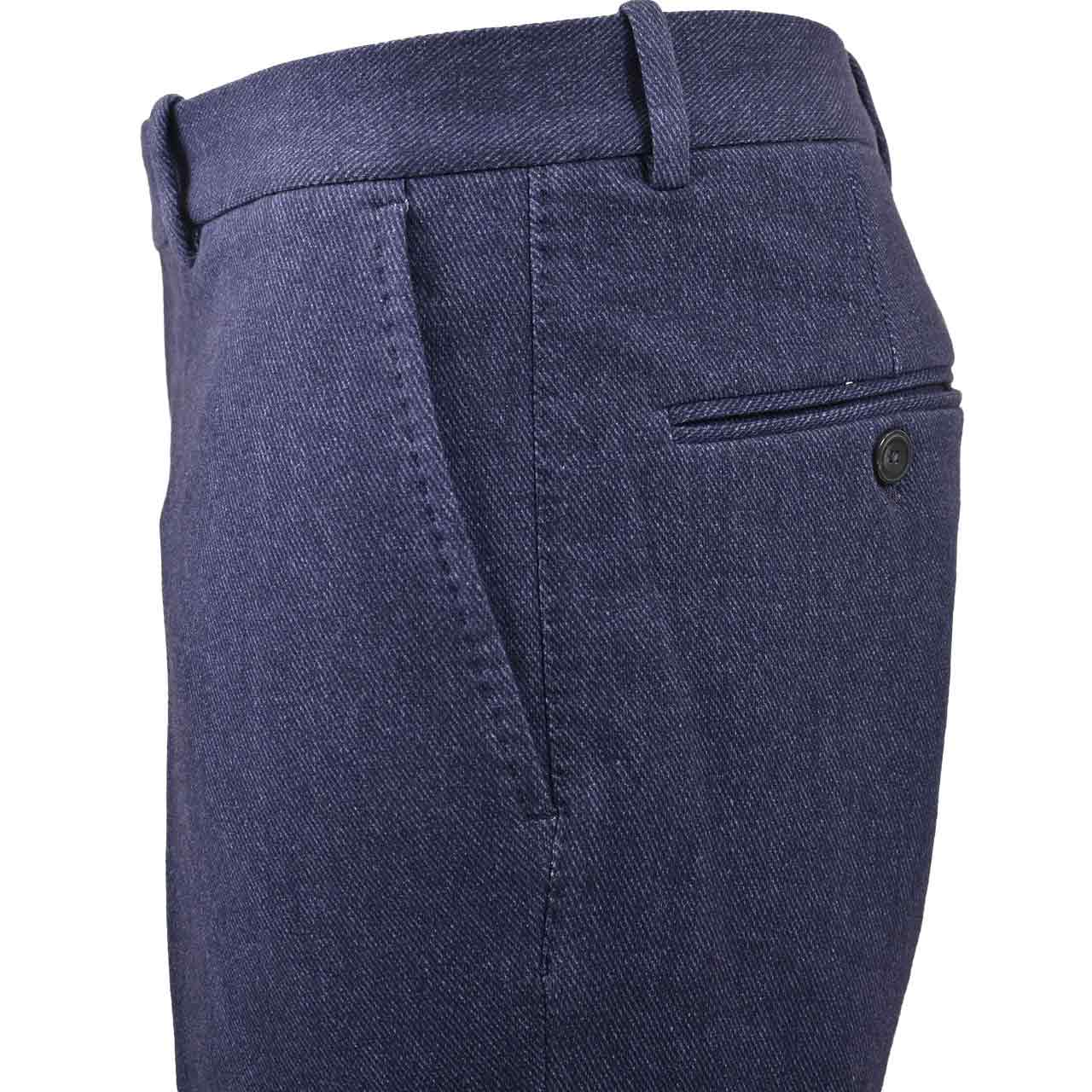 チルコロ CIRCOLO 1901 パンツ CN3210 PANTALONE CHINO FELPA "S.PRINT" ネイビー メンズ 【ラスト1点 54サイズ】 【プライスダウン】