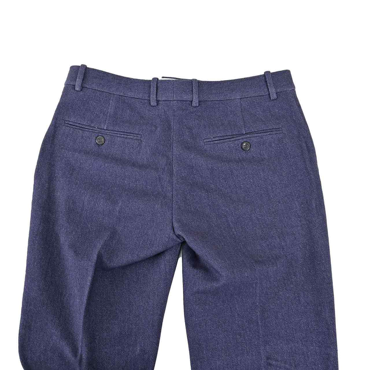 チルコロ CIRCOLO 1901 パンツ CN3210 PANTALONE CHINO FELPA "S.PRINT" ネイビー メンズ 【ラスト1点 54サイズ】 【プライスダウン】