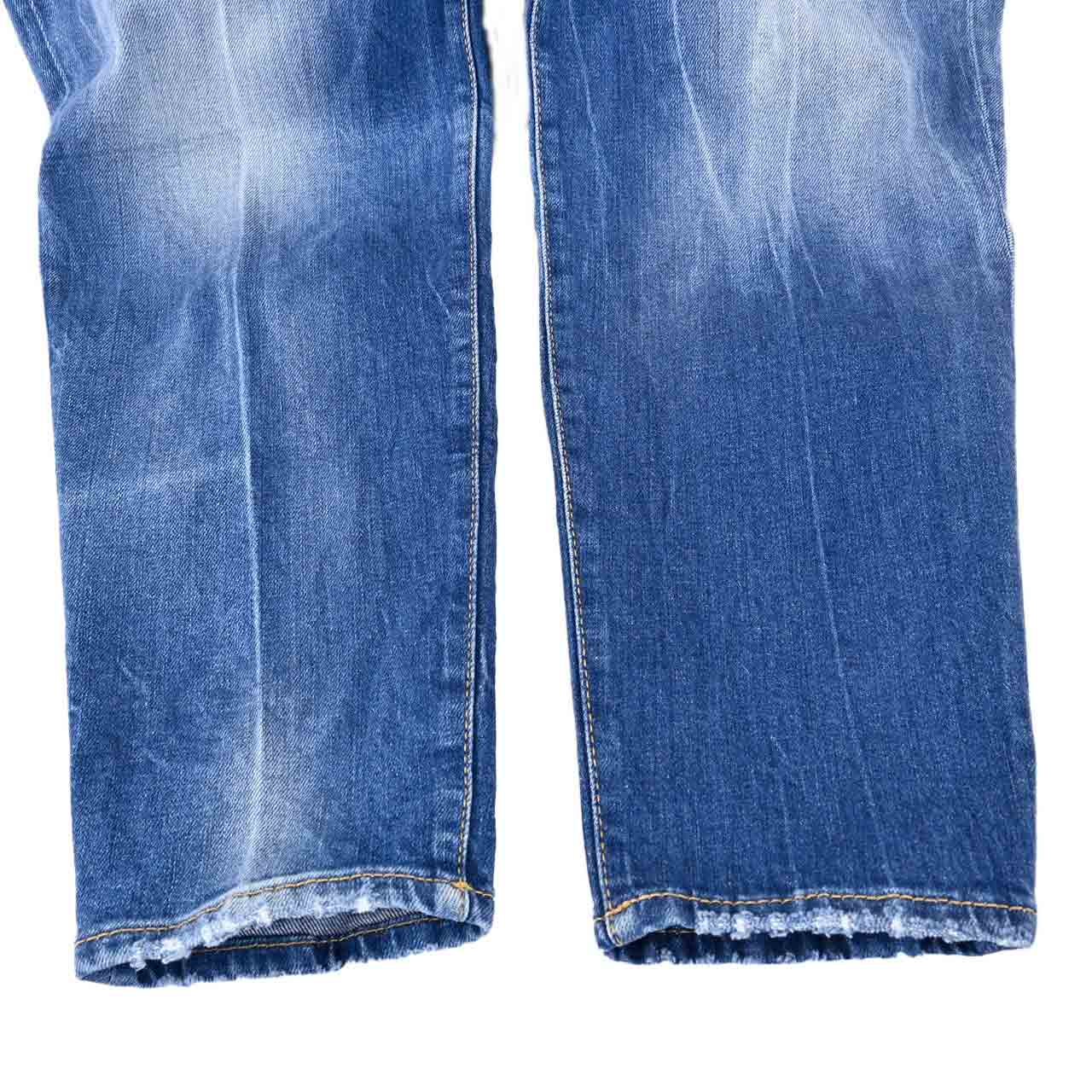 【期間限定SALE】 ディースクエアード DSQUARED2 ジーンズ SASOON S72LB0449 S30663 470 ネイビー レディース 【ラスト1点 40サイズ】