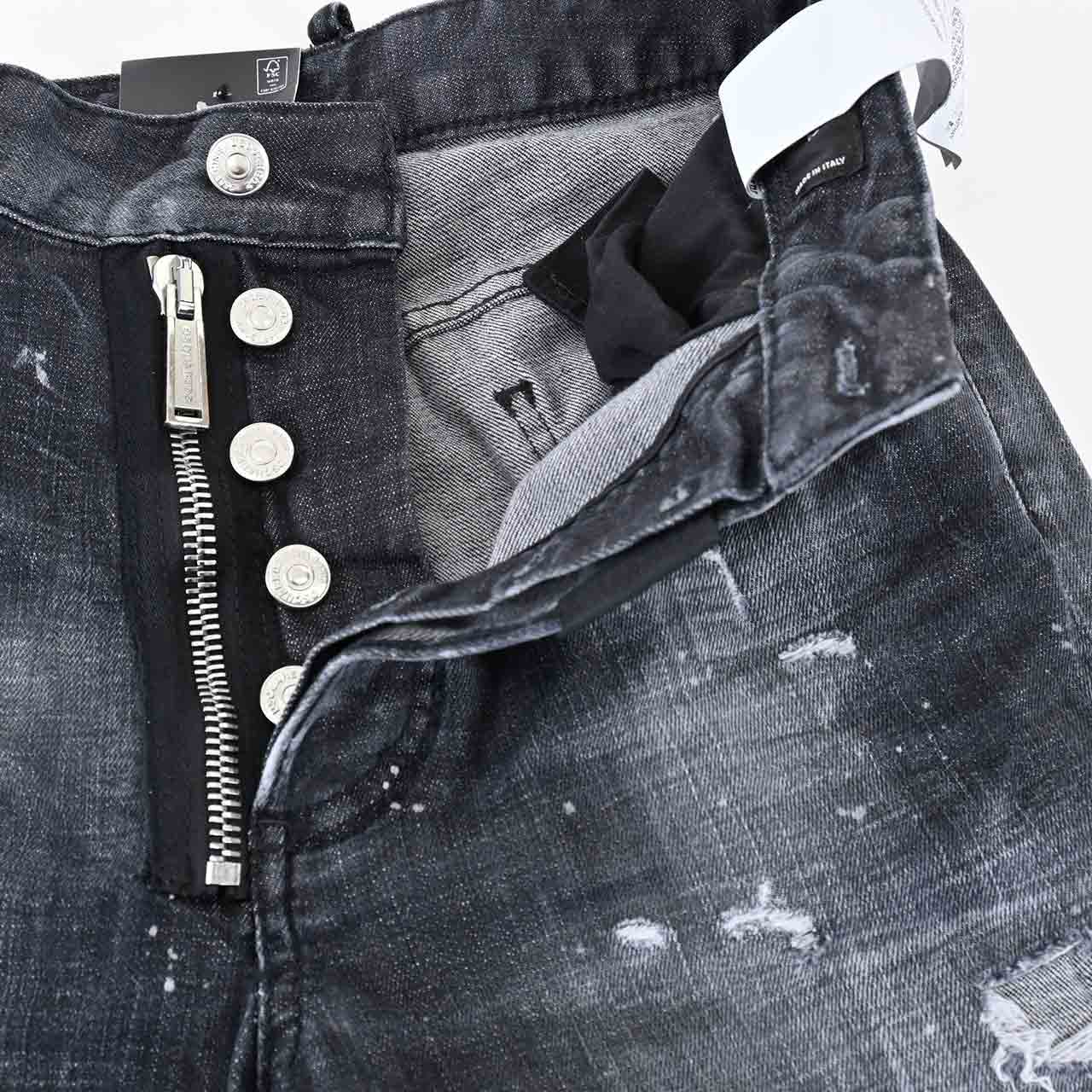 ディースクエアード DSQUARED2 ジーンズ BOSTON S72LB0419 S30357 900 ブラック レディース 【プライスダウン】