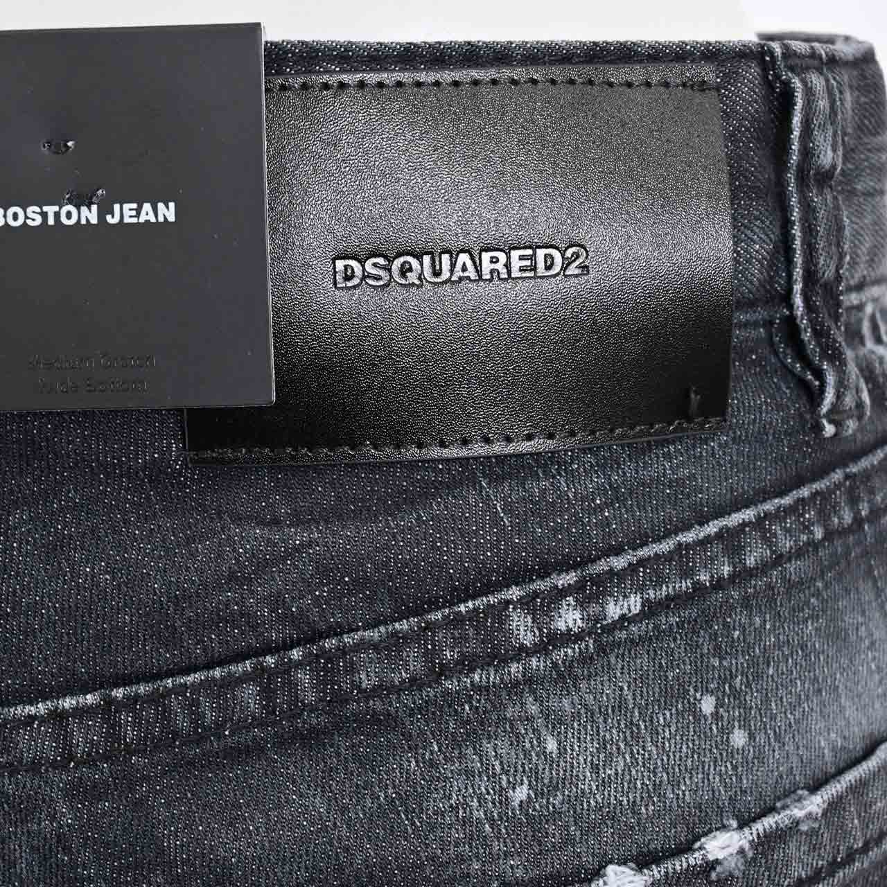 ディースクエアード DSQUARED2 ジーンズ BOSTON S72LB0419 S30357 900 ブラック レディース 【プライスダウン】