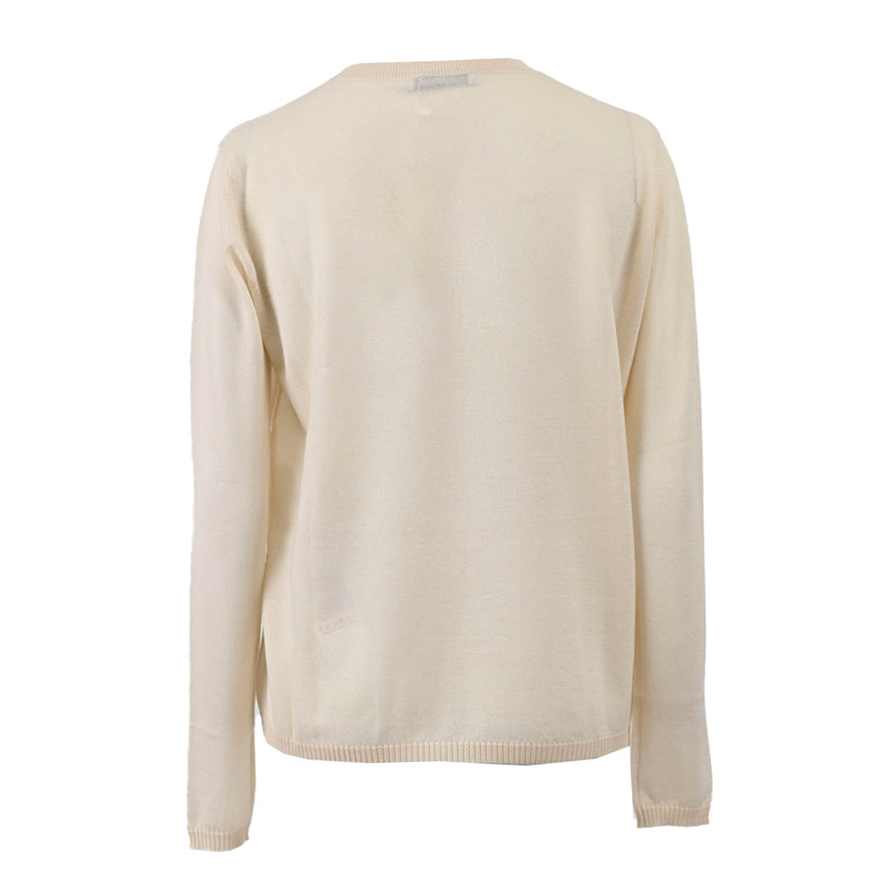 【SALE】 マックスマーラ MAXMARA クルーネックセーター MARMO 136613196 008 クリーム レディース カシミヤ100% 【ラスト1点 XSサイズ】 【再入荷なし 在庫限り】