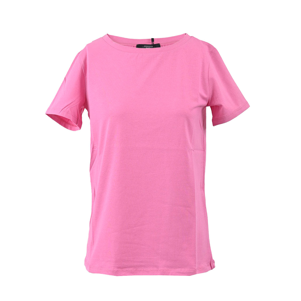 【62%OFF】 ウィークエンド マックスマーラ WEEKEND MAXMARA クルーネック半袖Tシャツ MULTIB 597102276 2 ピンク レディース 【再入荷なし 在庫限り】