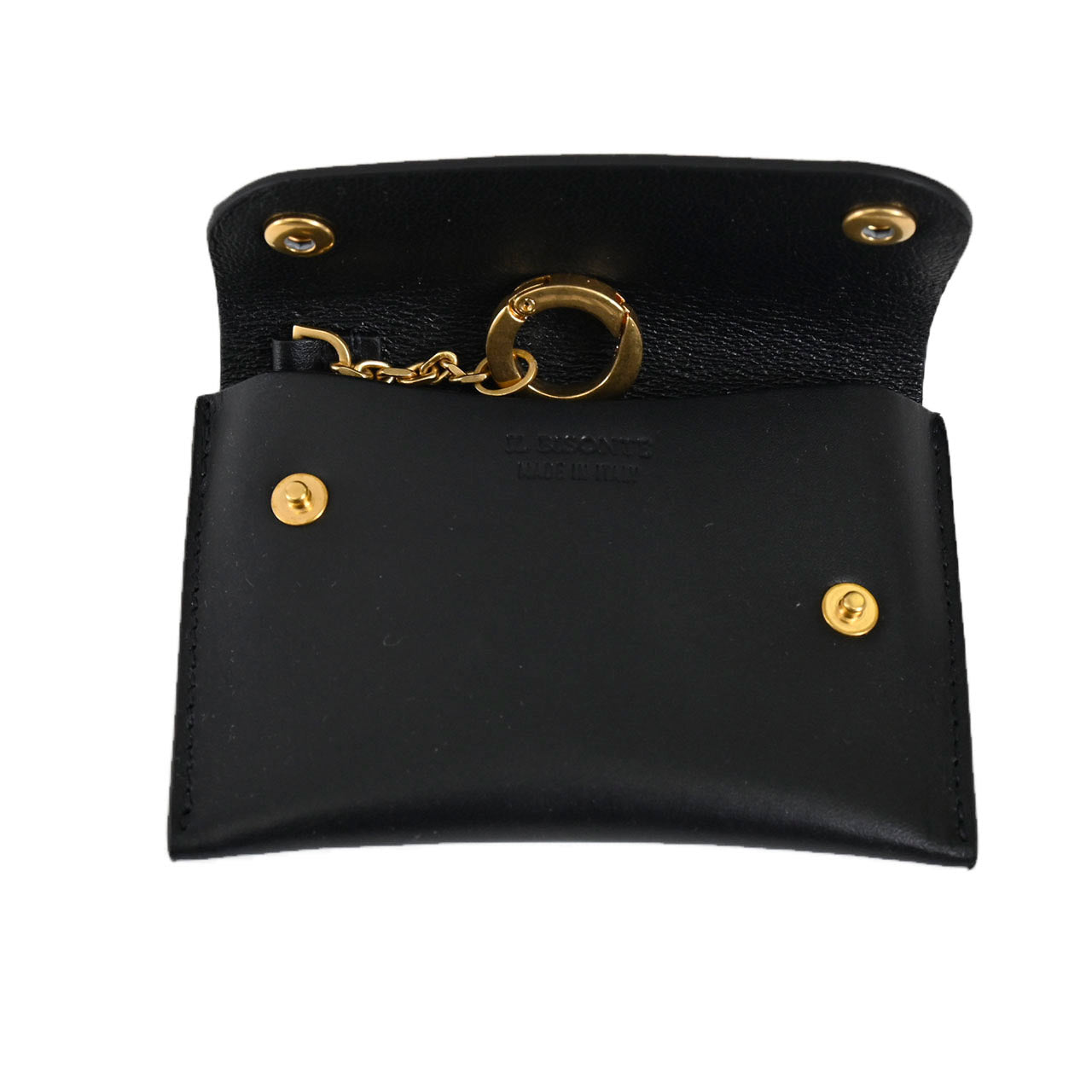 【期間限定SALE】 イルビゾンテ IL BISONTE コインケース SCC099 BK255H Nero ブラック メンズ レディース 一粒万倍日 寅の日 天赦日 春財布