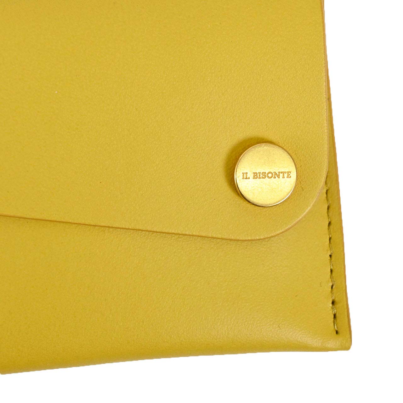 【期間限定SALE】 イルビゾンテ IL BISONTE コインケース SCC099 GR274H Oliva Chiaro イエロー メンズ レディース 一粒万倍日 寅の日 天赦日 春財布