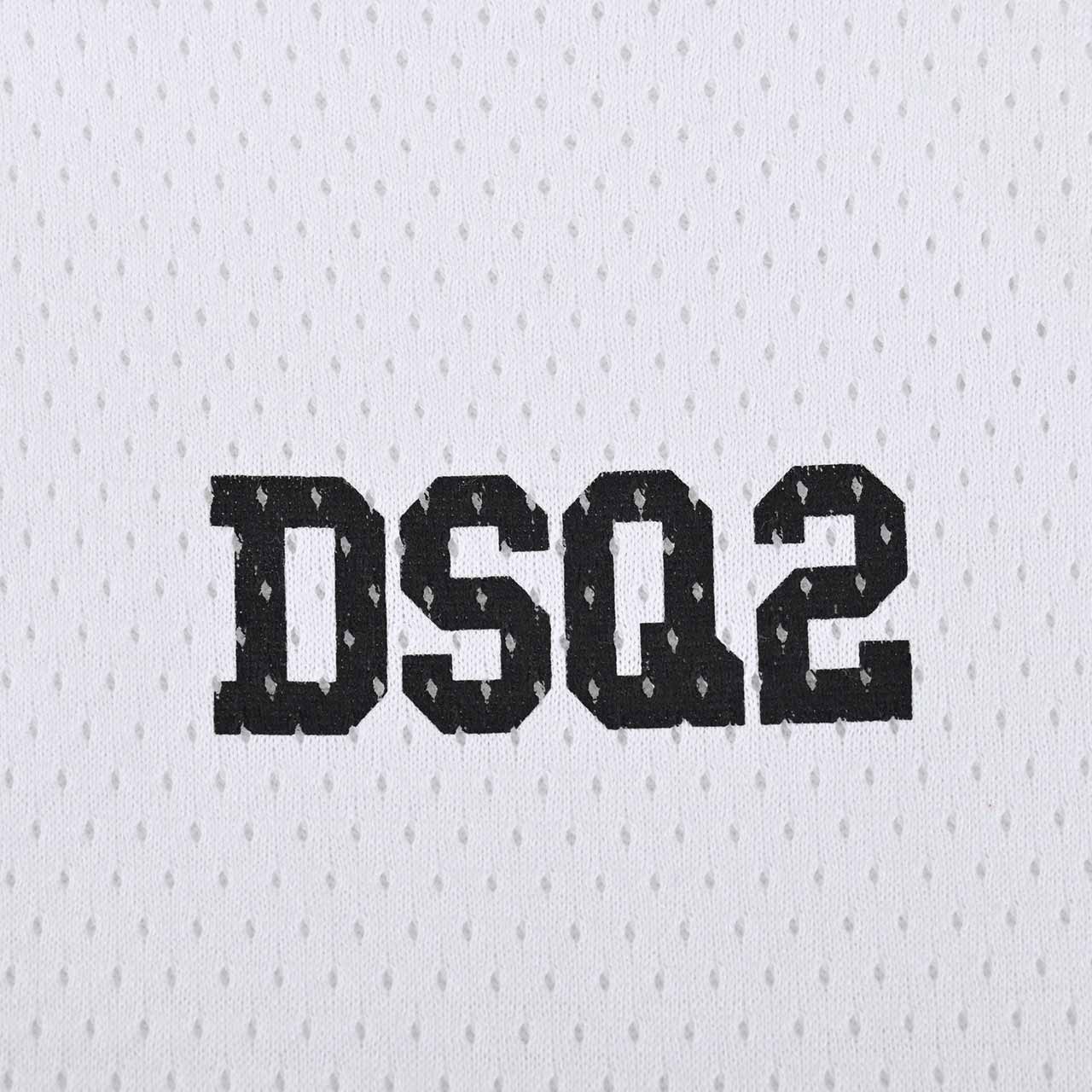 【46%OFF】 ディースクエアード DSQUARED2 ノースリーブ S71GD1163 S23847 100 ホワイト メンズ