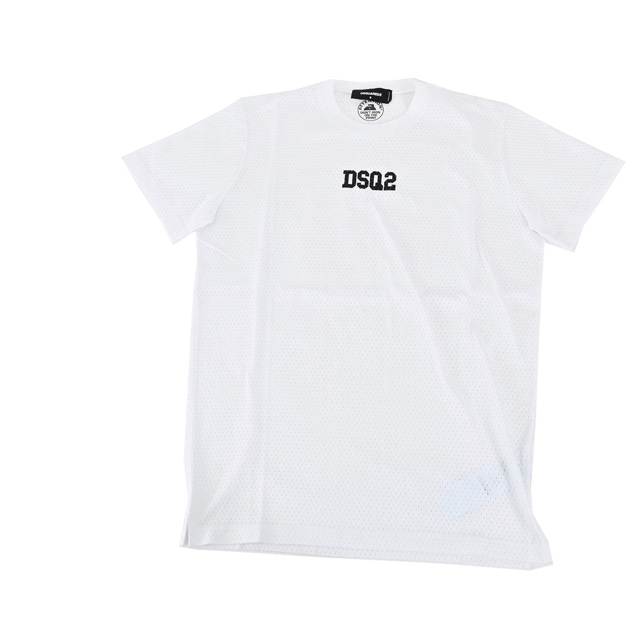 【48%OFF】 ディースクエアード DSQUARED2 クルーネック半袖Tシャツ S71GD1168 S23847 100 ホワイト メンズ 【ラスト1点 XLサイズ】