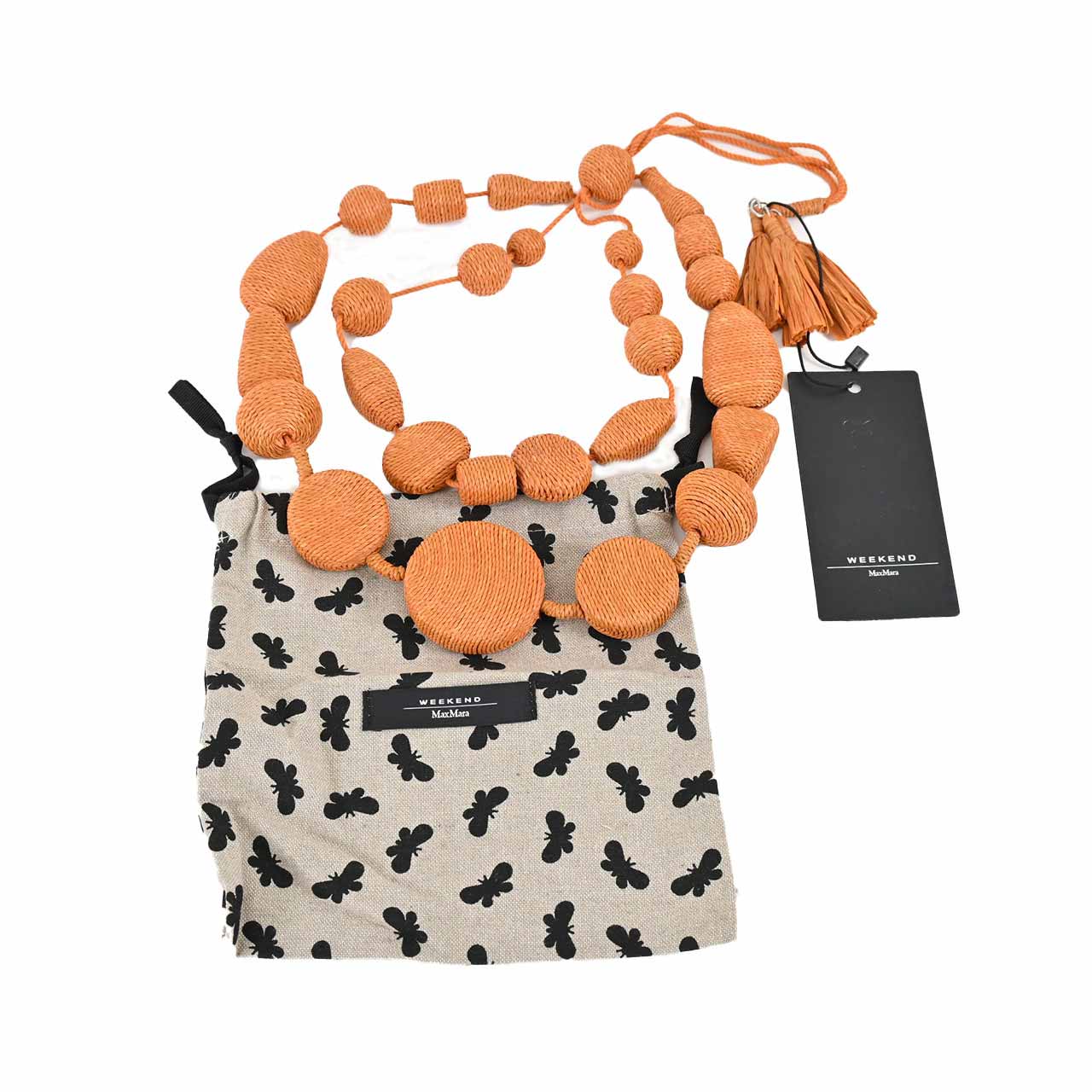 ウィークエンド マックスマーラ WEEKEND MAXMARA ネックレス HAWAY 57510724600 4 オレンジ レディース 【再入荷なし 在庫限り】