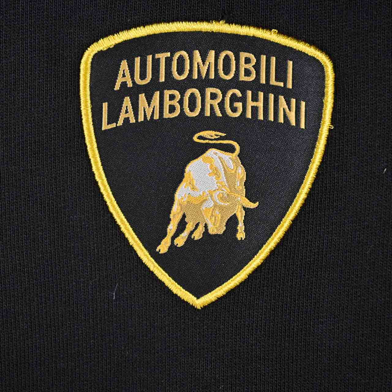 ランボルギーニ LAMBORGHINI スウェットパーカー 72XBI020 CJ315 899 ブラック メンズ 【ラスト1点 XLサイズ】