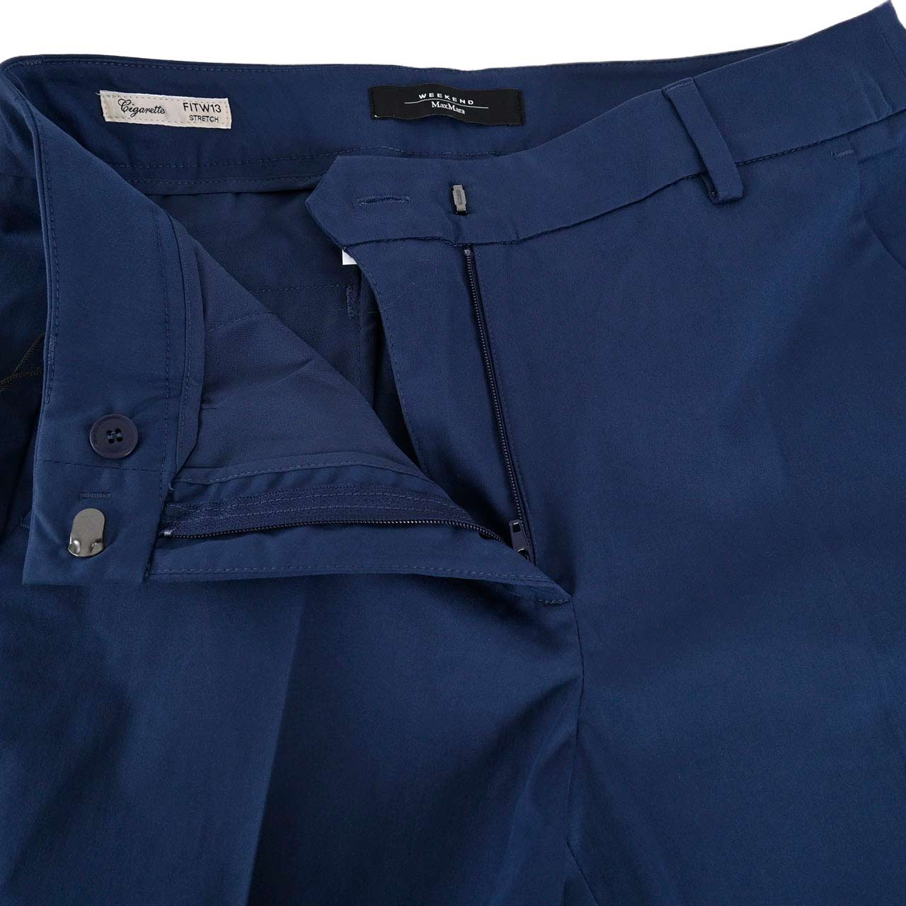 【SALE】 ウィークエンド マックスマーラ WEEKEND MAXMARA パンツ LATO 513605296 9 ネイビー レディース 【ラスト1点 38サイズ】 【再入荷なし 在庫限り】