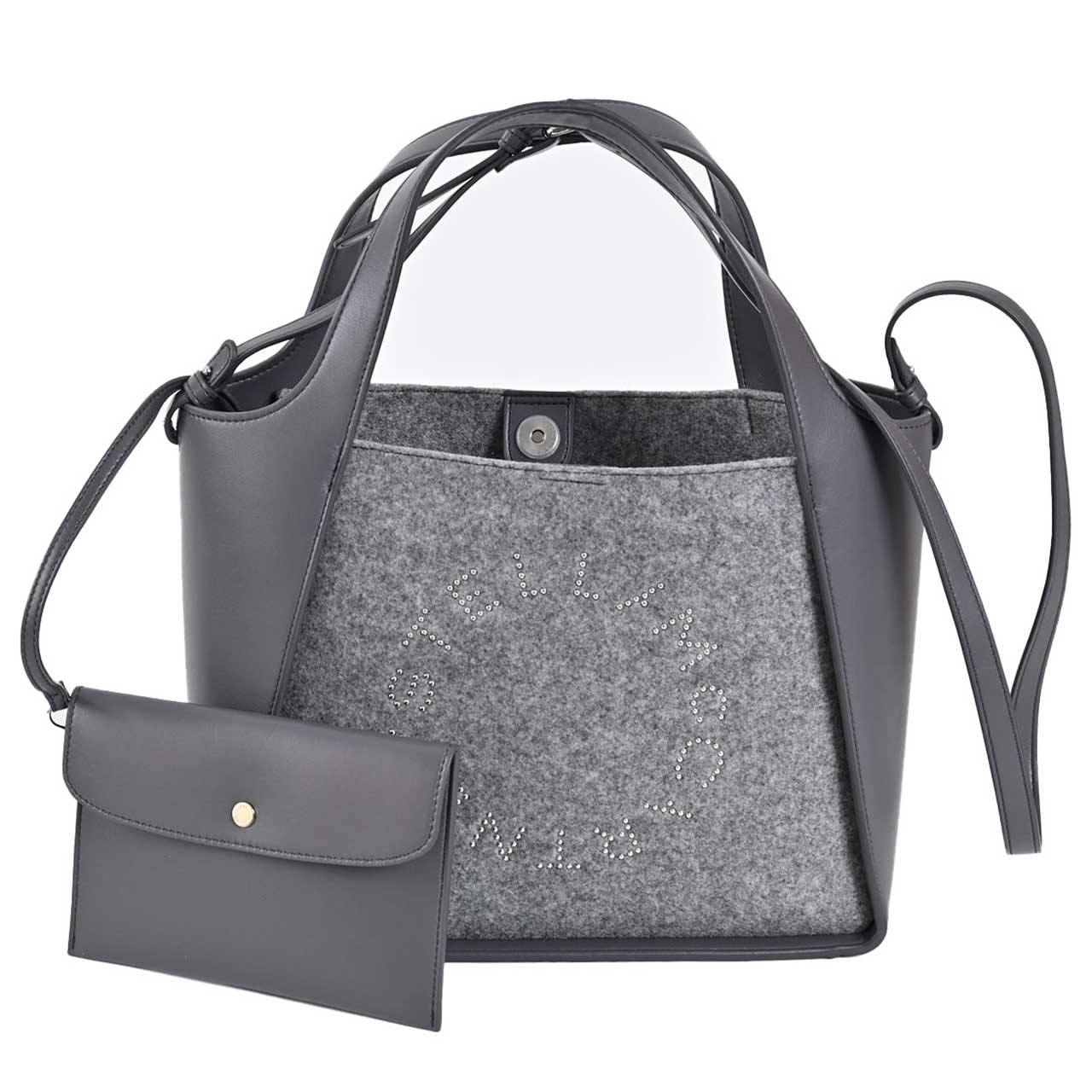 【期間限定SALE】 ステラ マッカートニー STELLA McCARTNEY トートバッグ 513860WP0059 1262 グレー レディース