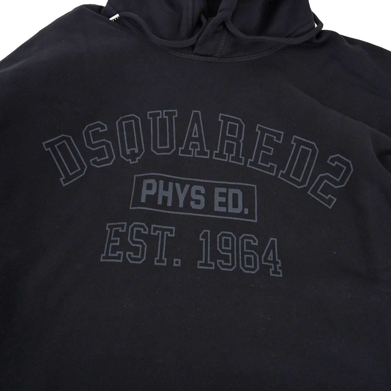 ディースクエアード DSQUARED2 スウェットパーカー S71GU0547 S25516 900 ブラック メンズ 【プライスダウン】