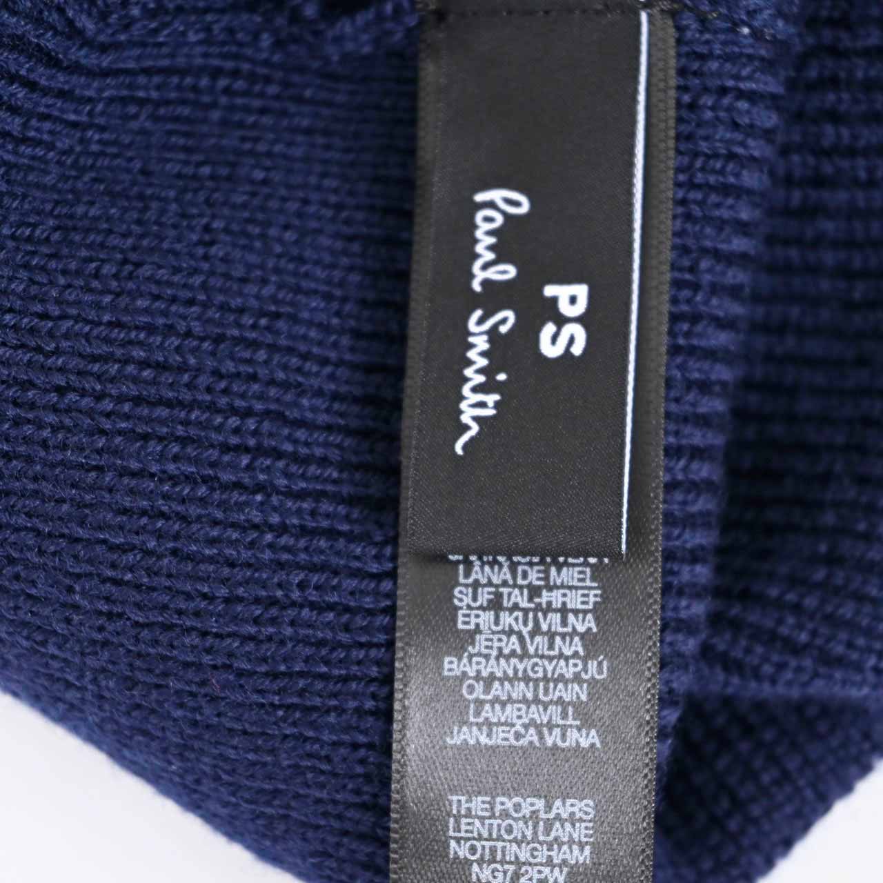 【期間限定SALE】 ピーエス ポールスミス PS Paul Smith キャップ MEN BEANIE ZEBRA M2A582EAV250 47 ネイビー メンズ