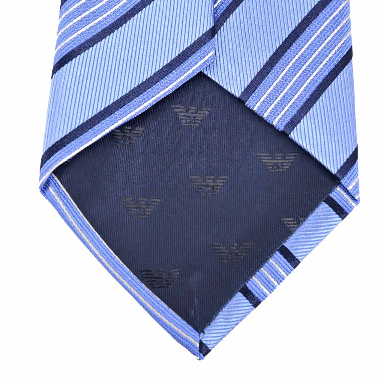 エンポリオ アルマーニ EMPORIO ARMANI ネクタイ 10EA2A2F643 631 ブルー メンズ 就職祝い 誕生日 新生活応援 ギフト プレゼント 【プライスダウン】