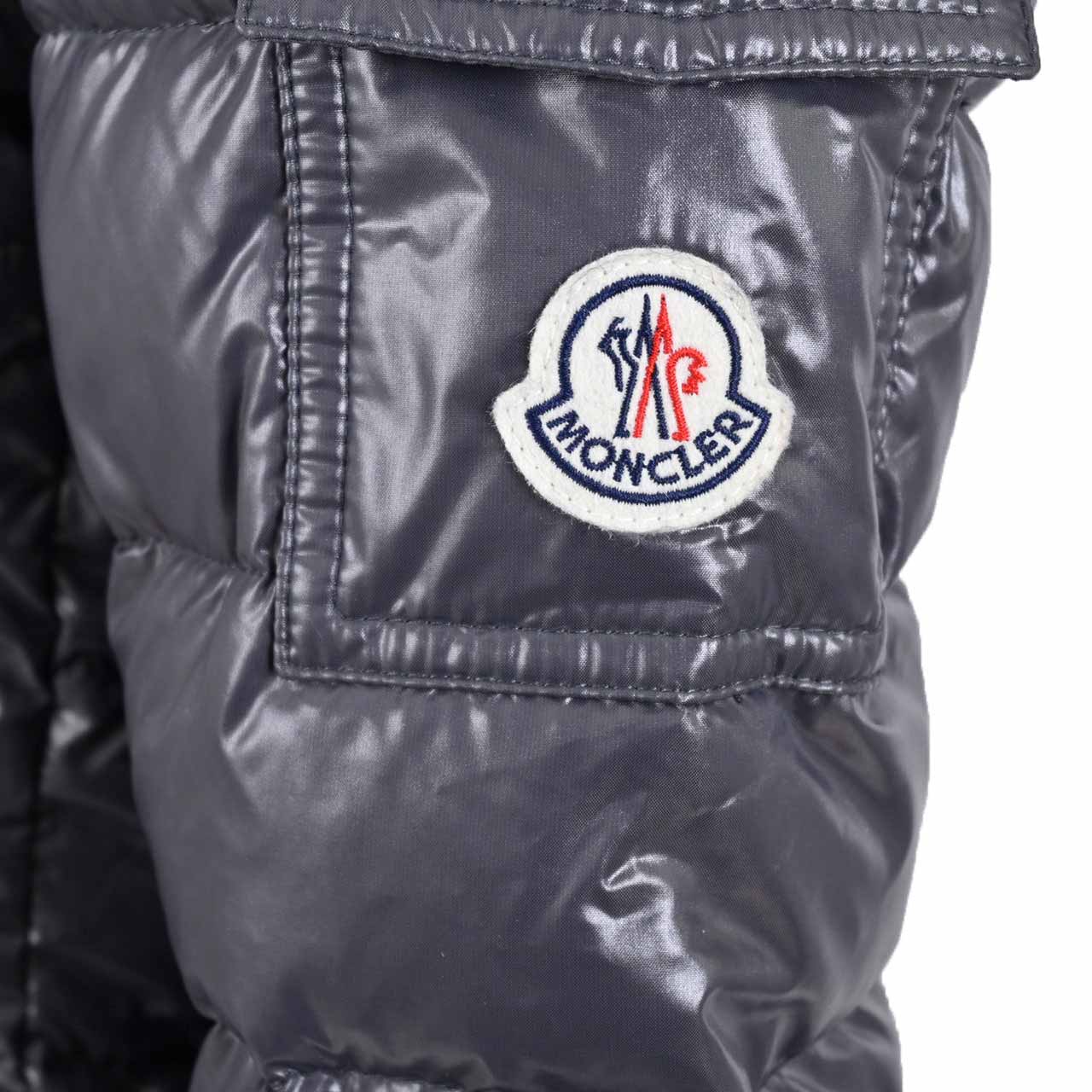 モンクレール MONCLER ダウンジャケット BADYFUR 906 4685825 68950 グレー レディース 【ラスト1点 00サイズ】 【最終入荷 売り切りセール】