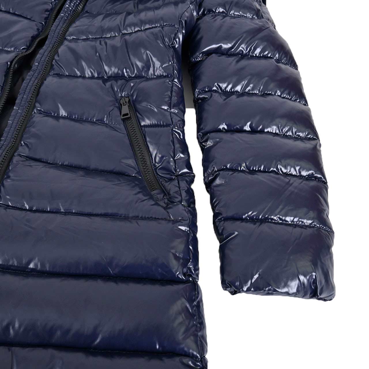 モンクレール MONCLER ダウンコート MOKA 742 ネイビー レディース
