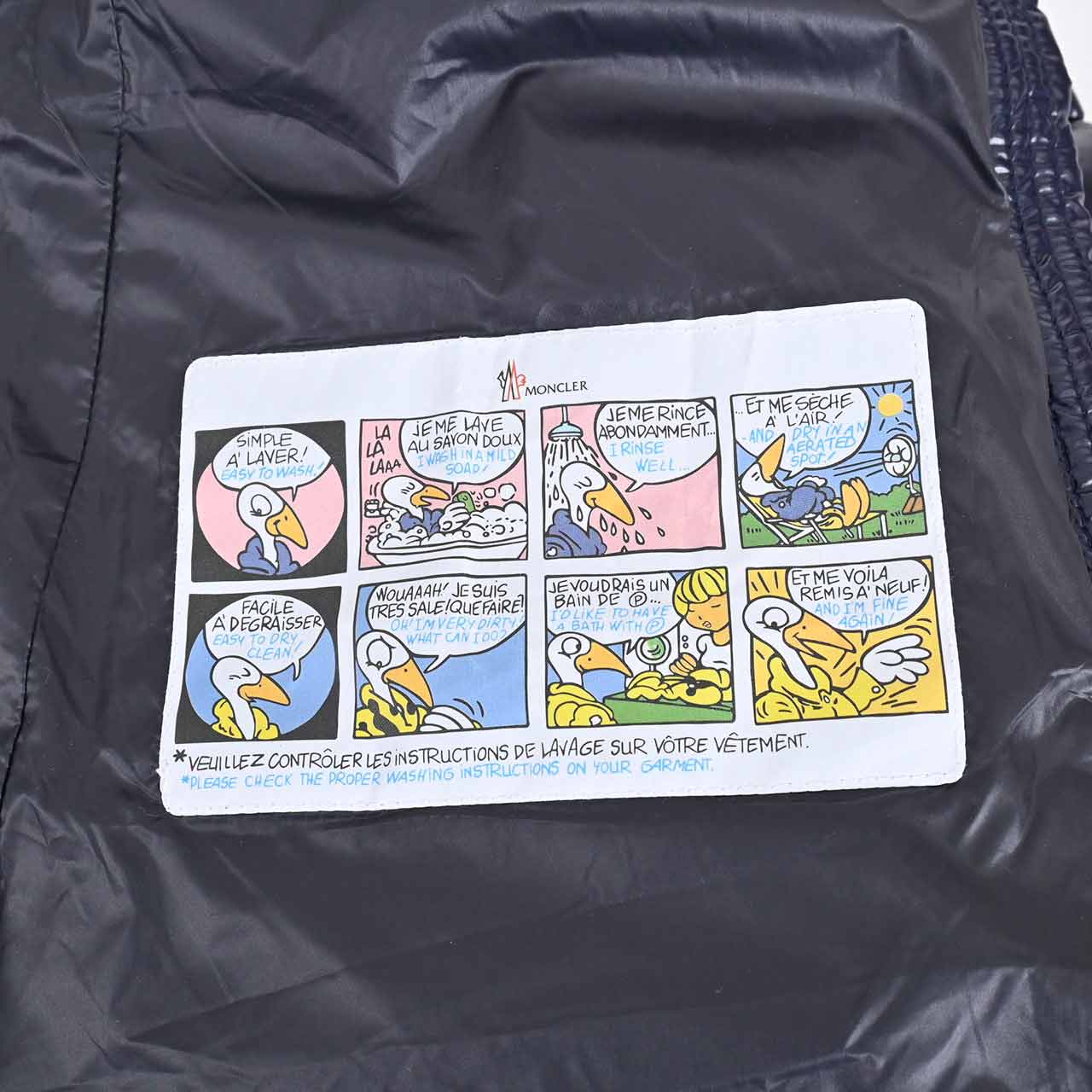 モンクレール MONCLER ダウンコート MOKA 742 ネイビー レディース